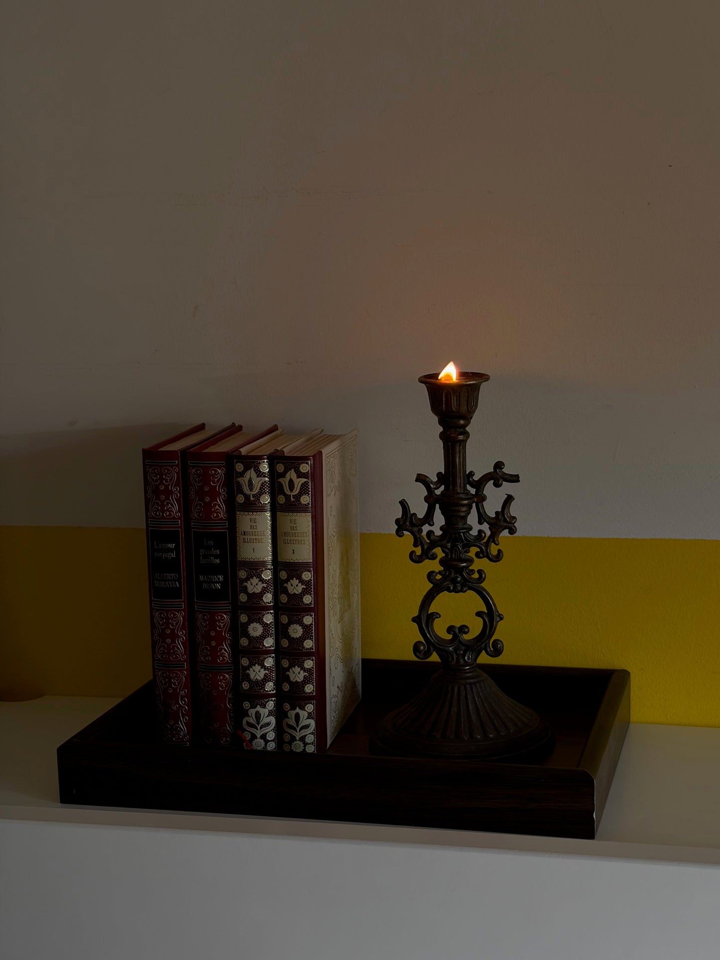 Chandelier en Fonte Baroque