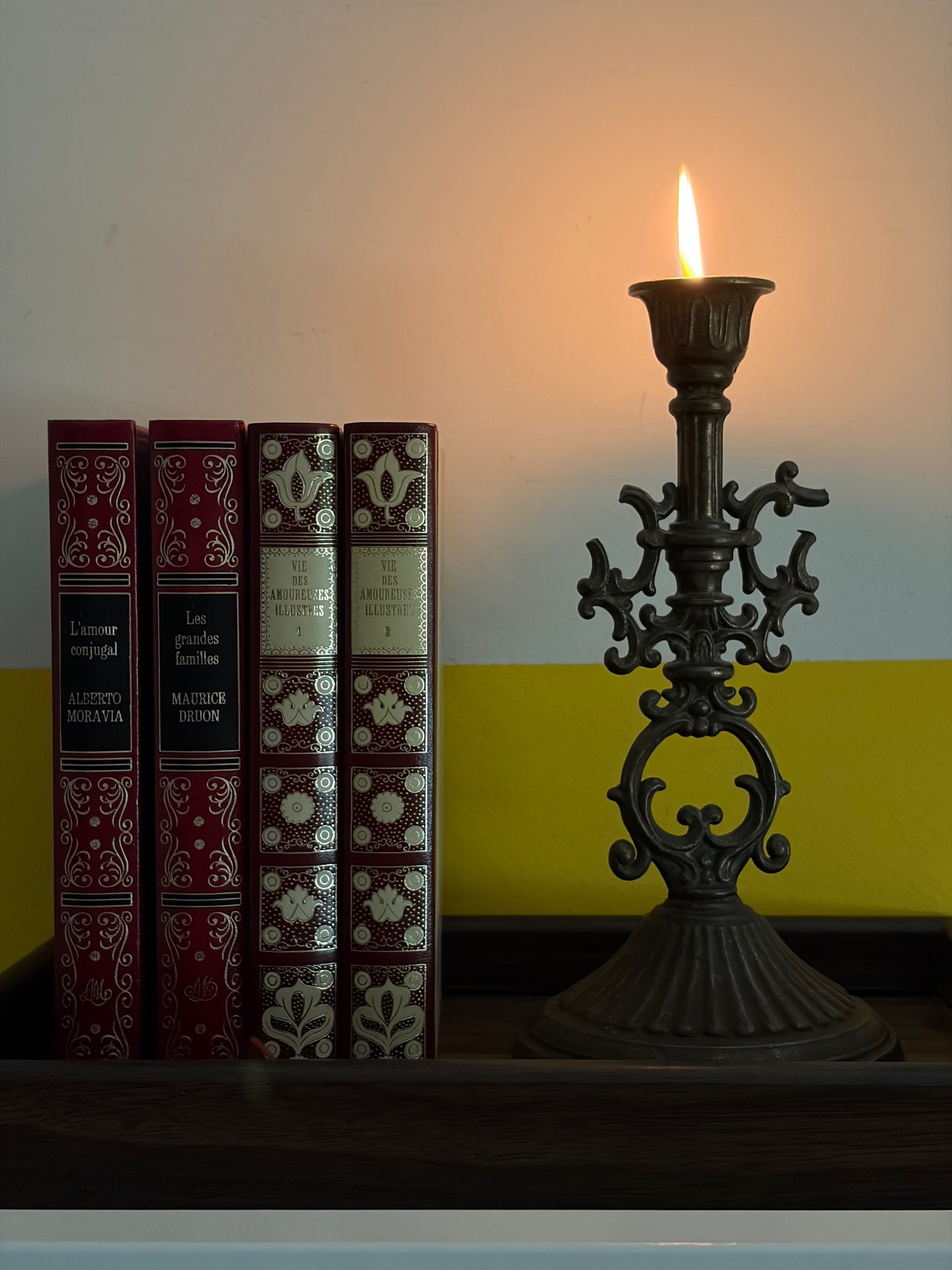 Chandelier en Fonte Baroque