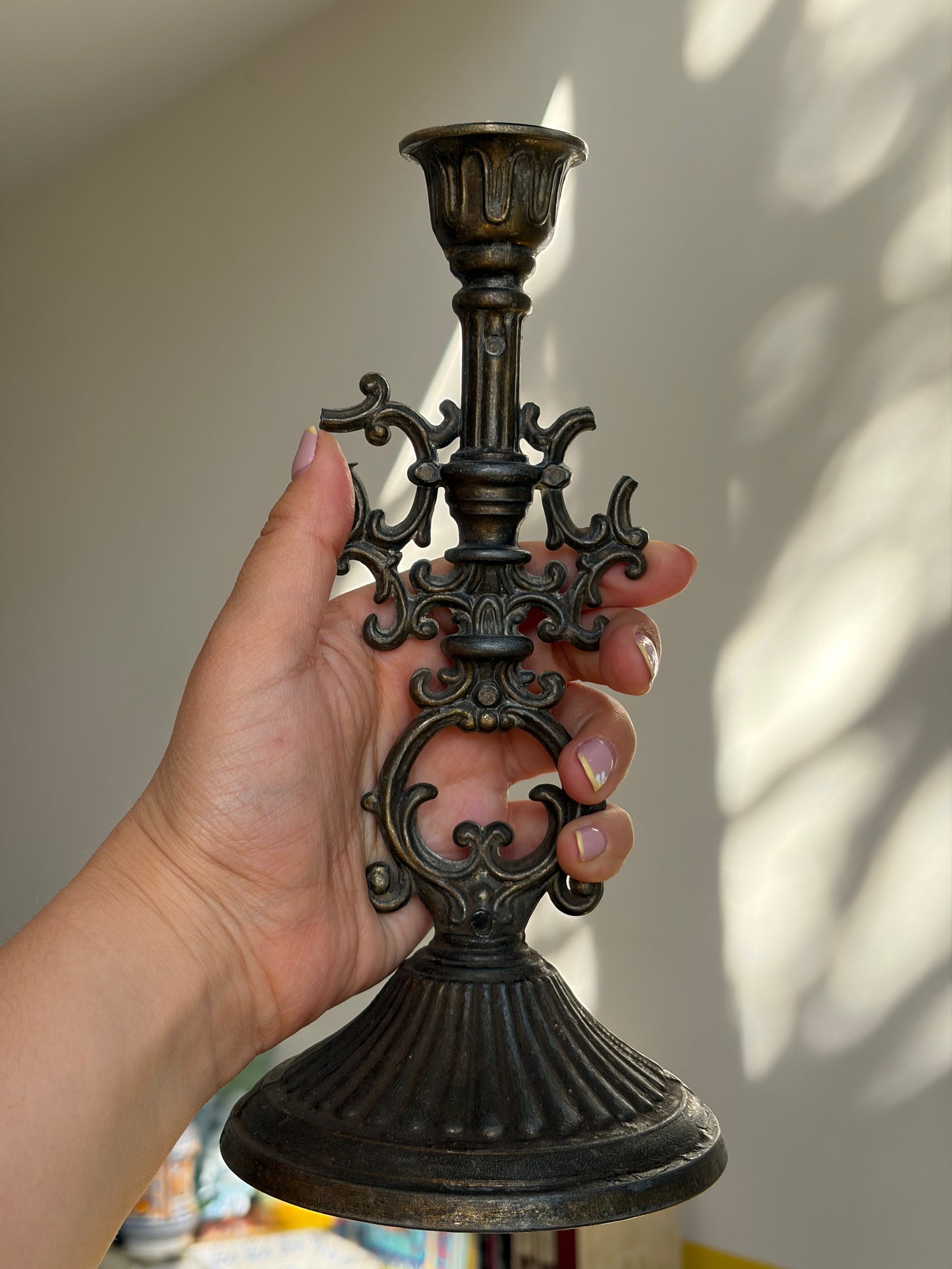 Chandelier en Fonte Baroque