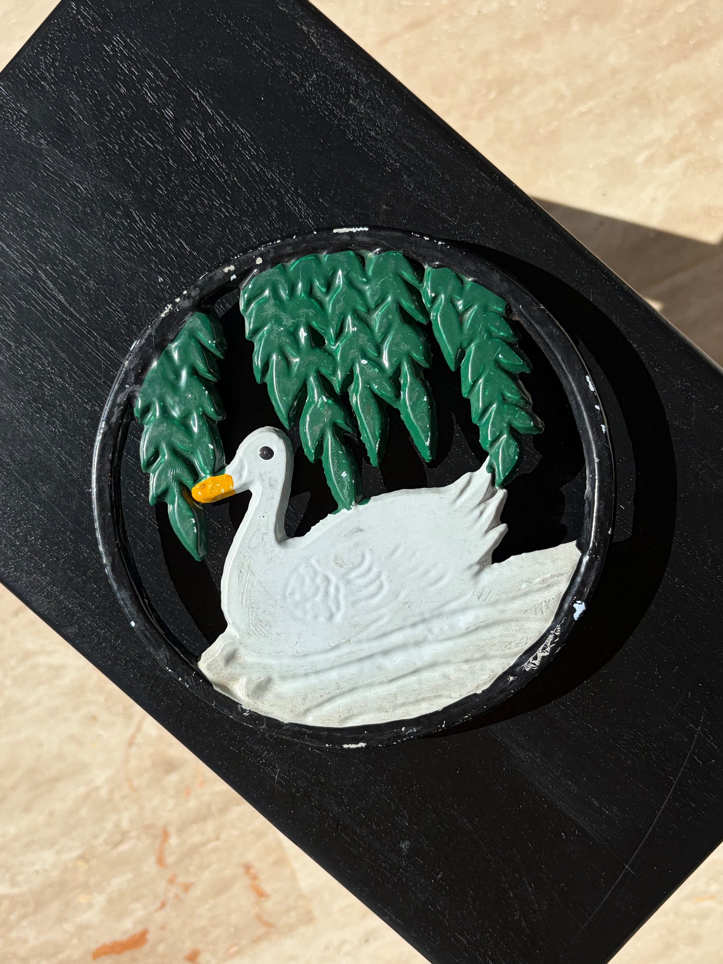 Sous-plat "Le Cygne"