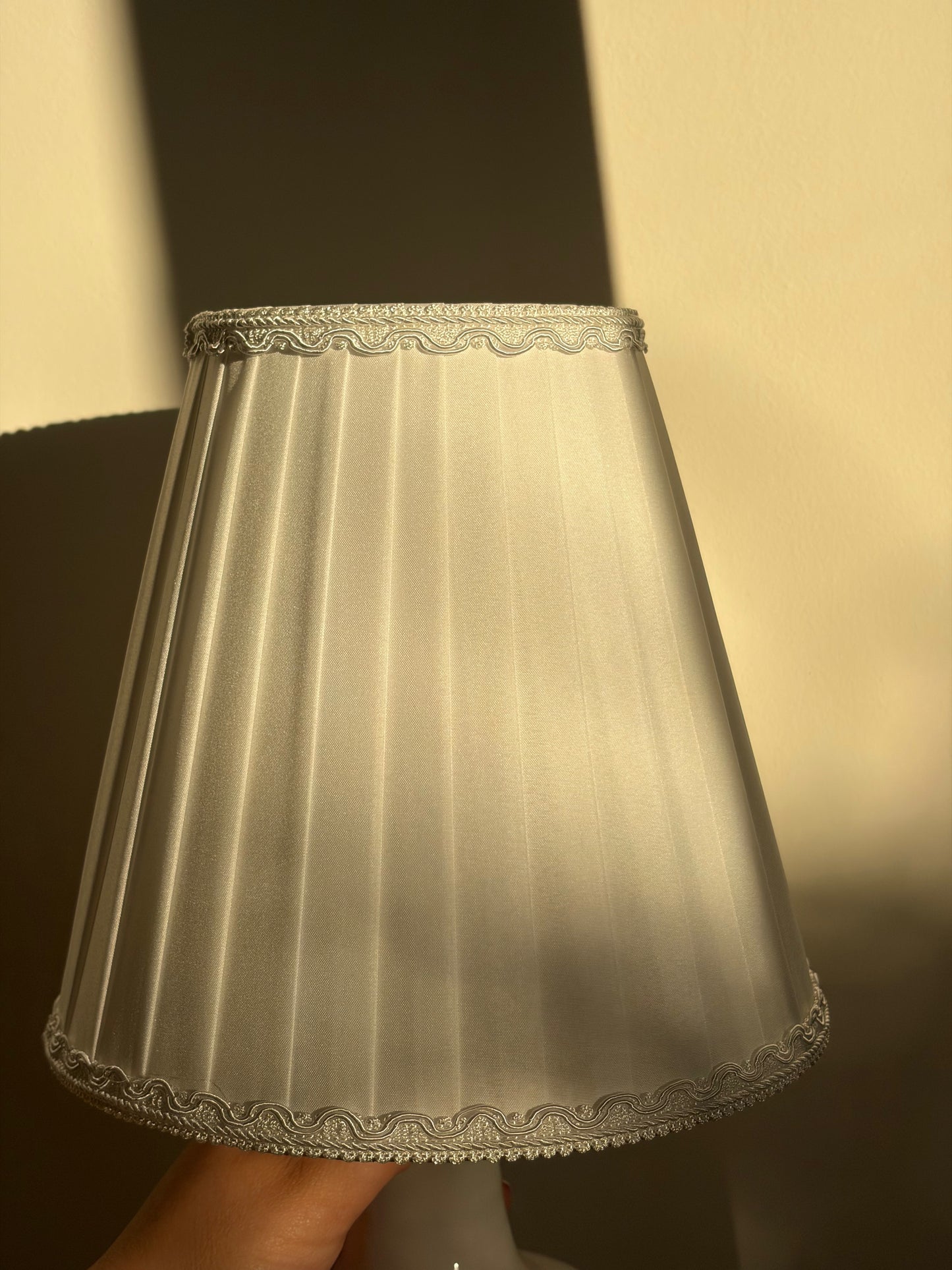Lampe Porcelaine Fleurie
