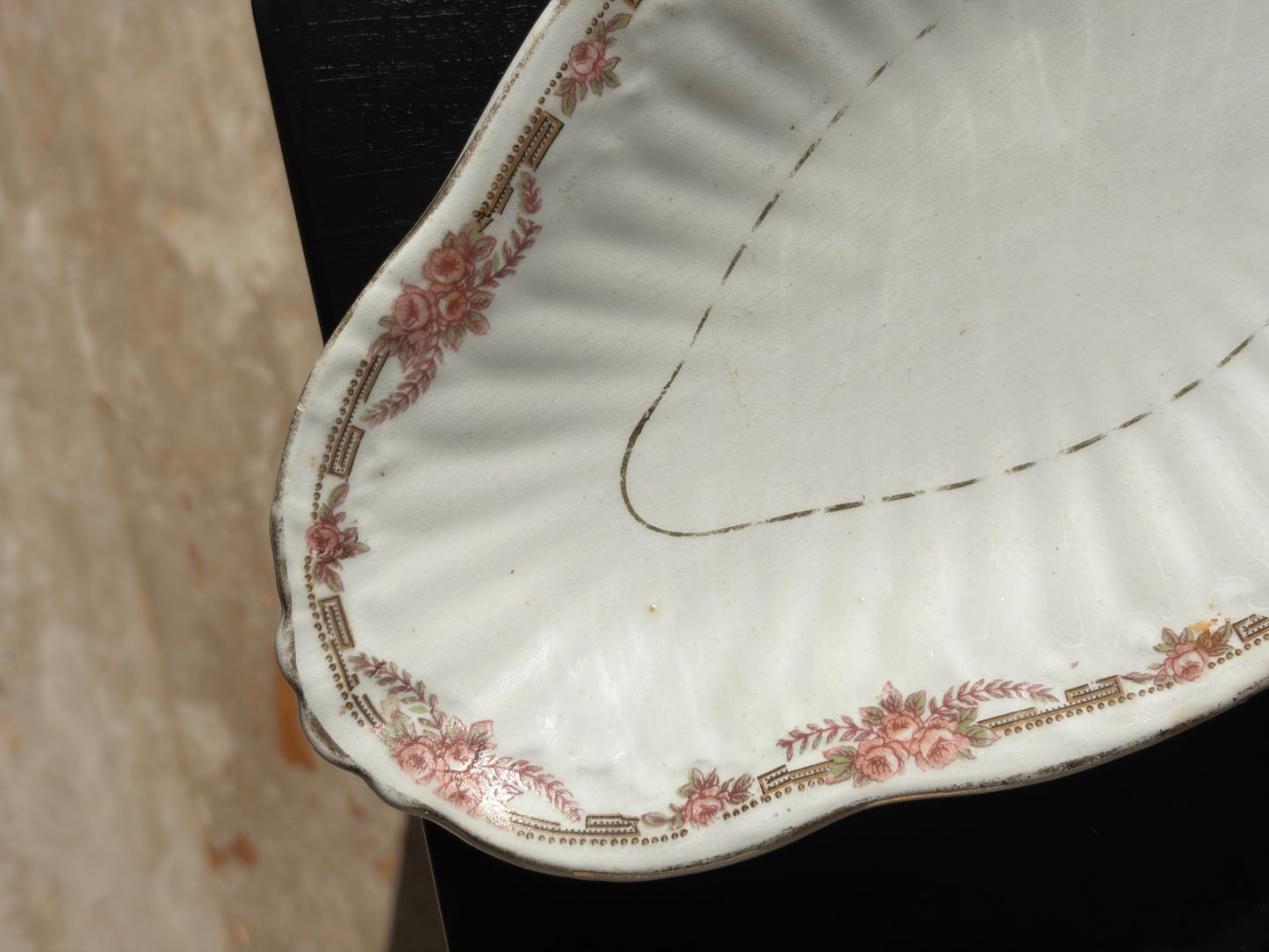 Duo de Plats Ovales Fleuris