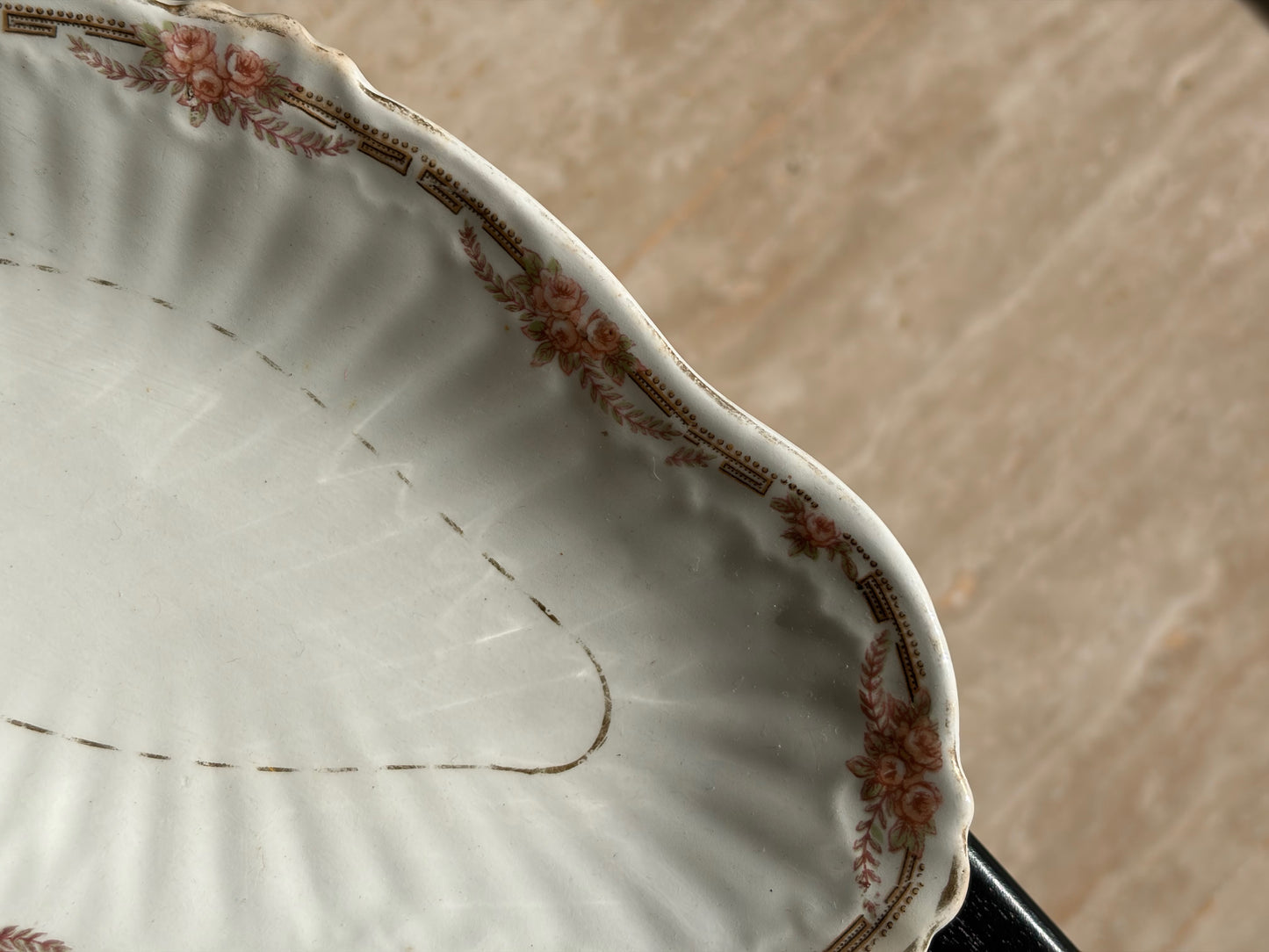 Duo de Plats Ovales Fleuris