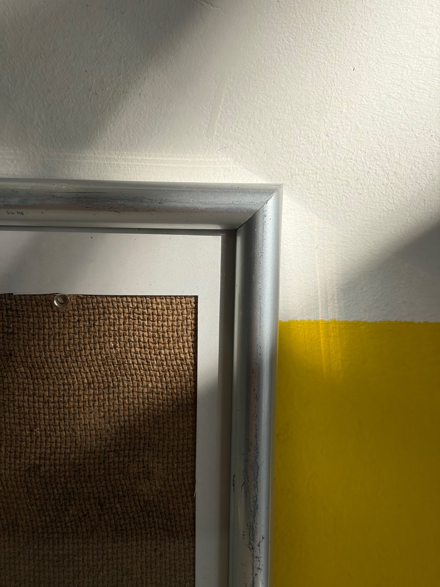 CADRE ARGENTÉ CLAIR VINTAGE | BORD BISEAUTÉ
