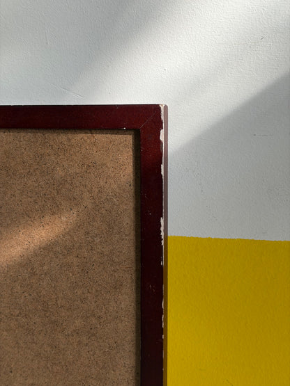 CADRE BORDEAUX VINTAGE | BOIS LAQUÉ
