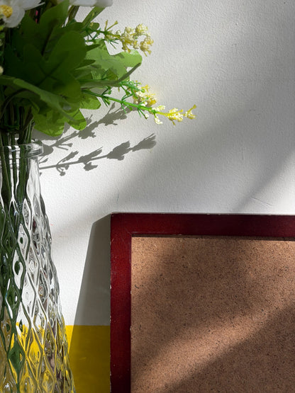 CADRE BORDEAUX VINTAGE | BOIS LAQUÉ