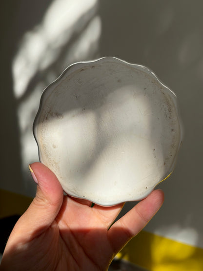 BOL CÉRAMIQUE PEINT MAIN | FLEUR BLEUE