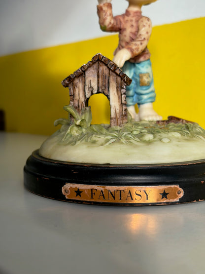 FIGURINE "FANTASY" | RÉSINE VINTAGE