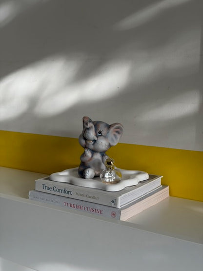 ÉLÉPHANTEAU CÉRAMIQUE VINTAGE 🐘