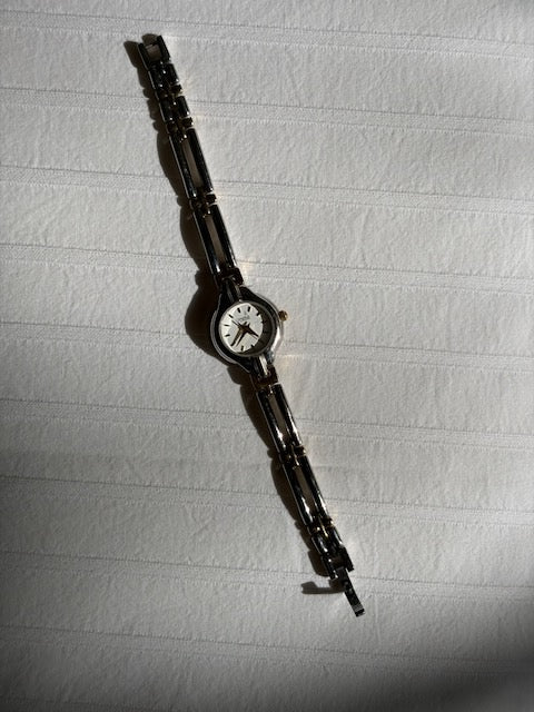 MONTRE CARAVELLE BY BULOVA BICOLORE VINTAGE