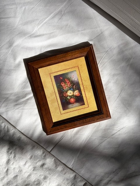 TABLEAU NATURE MORTE FLEURS 🌺