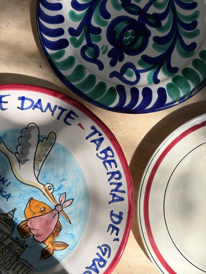 ASSIETTE SOUVENIR ROMA | RISTORANTE DANTE TABERNA DE' GRACCHI
