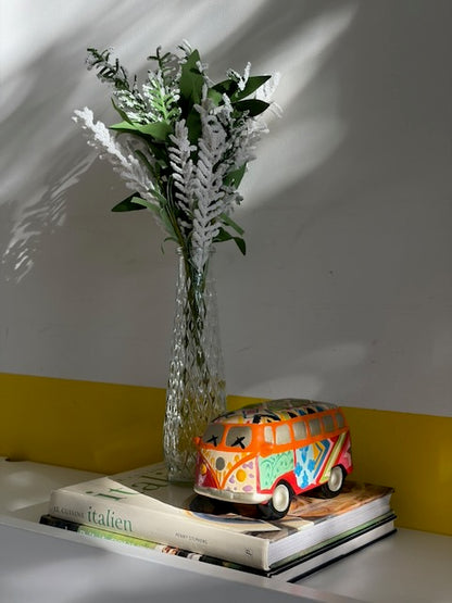 TIRELIRE COMBI HIPPIE VINTAGE 🌈