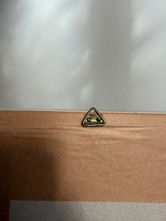 BRODERIE POINT DE CROIX CHIEN ENCADRÉE | FAIT MAIN 🐶🤎