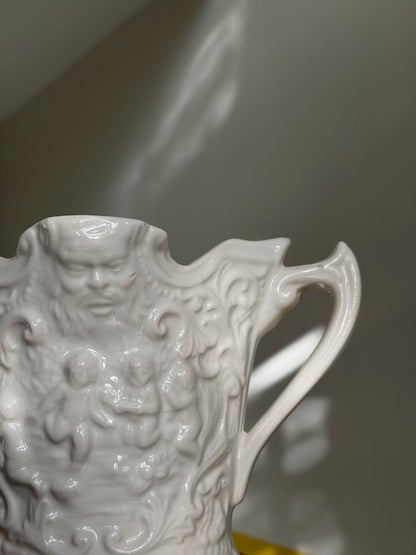 VASE TROPHÉE PORCELAINE BLANCHE🤍