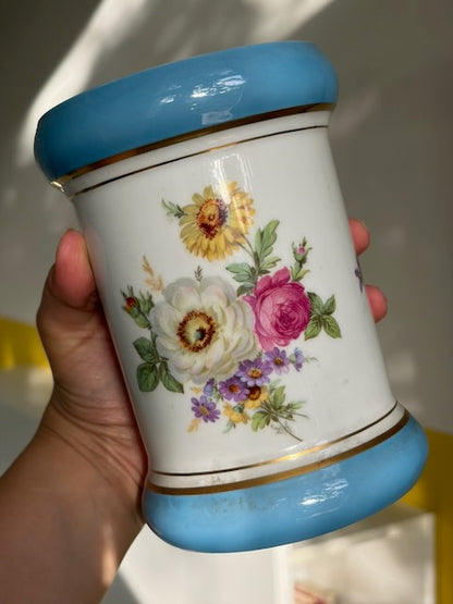 VASE PORCELAINE BAVARIA FLEURI VINTAGE 💙🌸