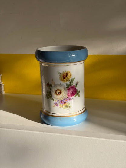 VASE PORCELAINE BAVARIA FLEURI VINTAGE 💙🌸