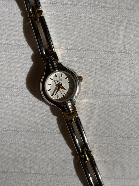 MONTRE CARAVELLE BY BULOVA BICOLORE VINTAGE