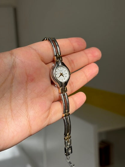 MONTRE CARAVELLE BY BULOVA BICOLORE VINTAGE