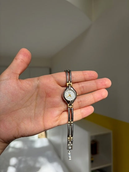 MONTRE CARAVELLE BY BULOVA BICOLORE VINTAGE