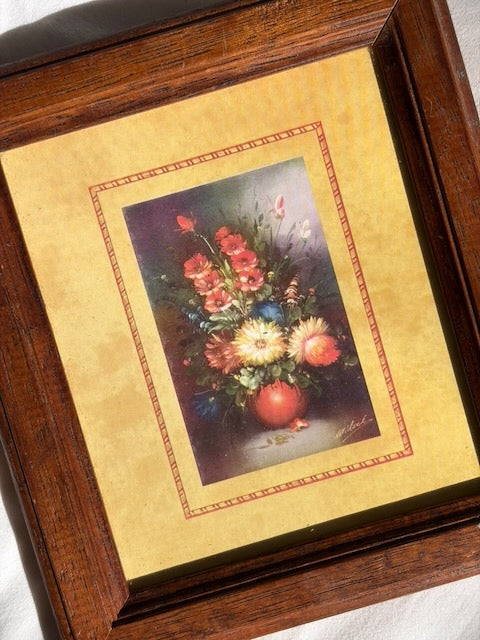 TABLEAU NATURE MORTE FLEURS 🌺