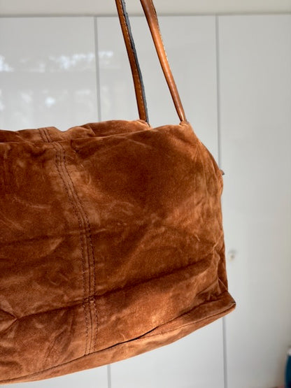 SAC DAIM CAMEL VINTAGE 🤎