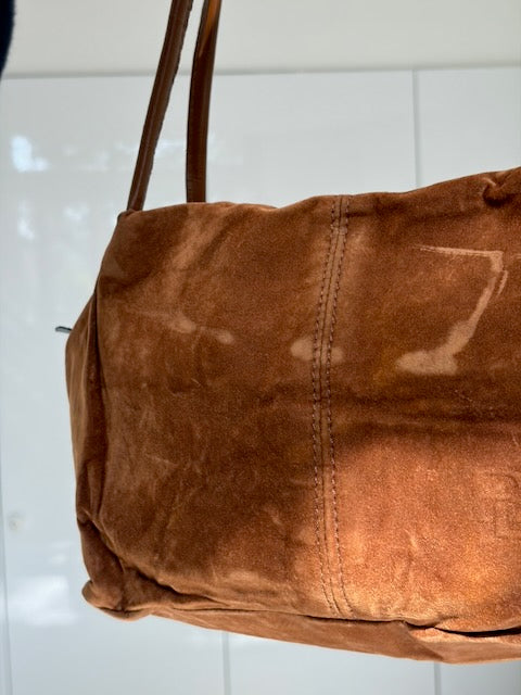 SAC DAIM CAMEL VINTAGE 🤎