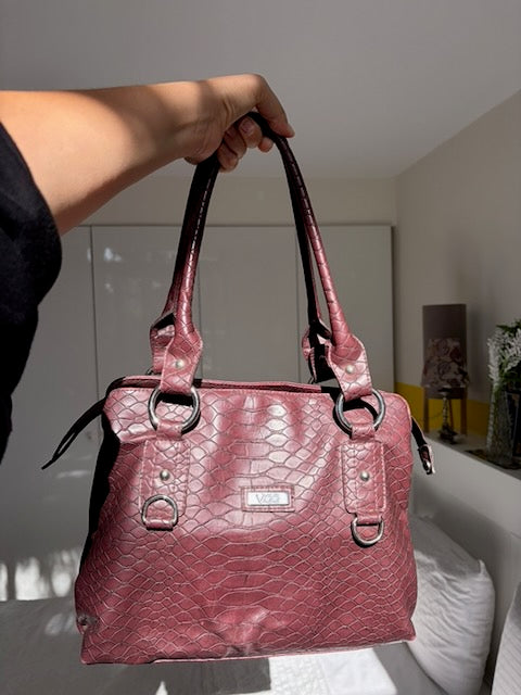 SAC CROCO BORDEAUX VÄGG🍷✨