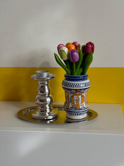 BOUGEOIR ZARA HOME ARGENTÉ MIROIR