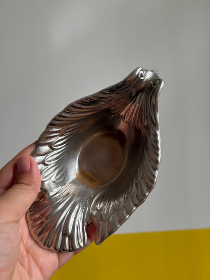 VIDE-POCHE COLOMBE MÉTAL ARGENTÉ | VINTAGE