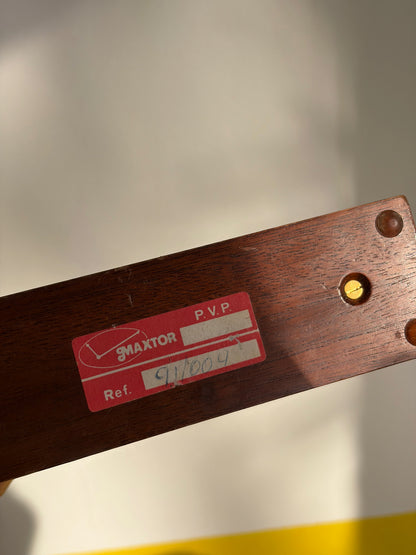 HORLOGE DE BUREAU LAITON DORÉ BOIS | VINTAGE