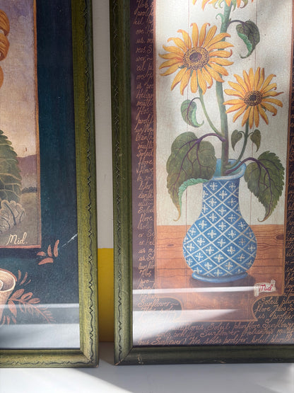Ensemble de Tableaux SUNFLOWER 🌼