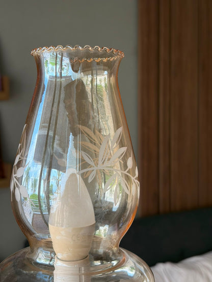 PAIRE DE LAMPES VINTAGE "Lueur Dorée"